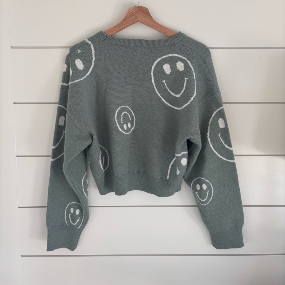 Altar’d State Smiley Face Sweater - Picture 3 of 3